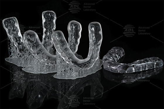 3D Baskılı Hafif Nefes Alabilen Oklüzal Splint Diş Gıcırdatma Gece Plağı